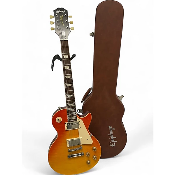 Used Epiphone LIMITED EDITION LES PAUL SATIN HONEY Solid Body Electric Guitar