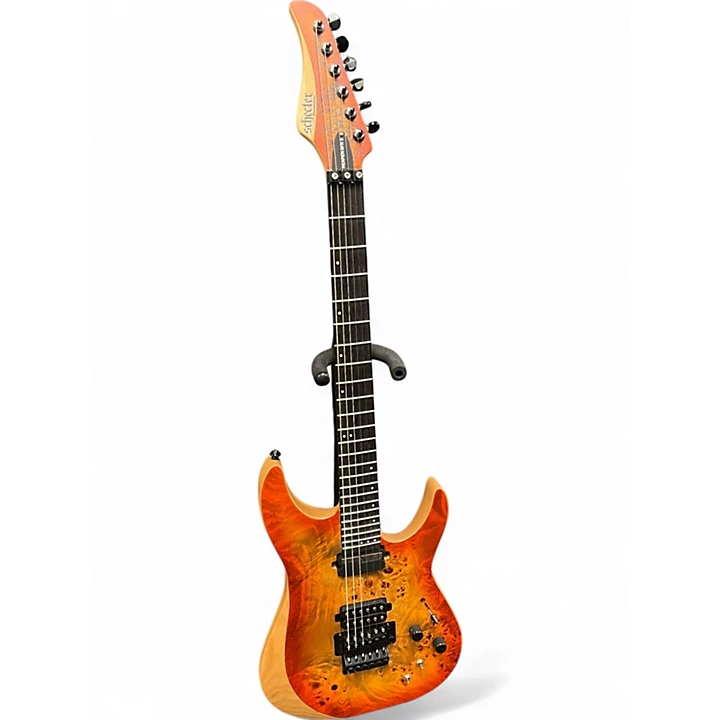 Schecter Guitar Research Used Schecter Guitar Research REAPER 6 FRS SATIN INFERNO BURST Solid Body Electric Guitar.gc