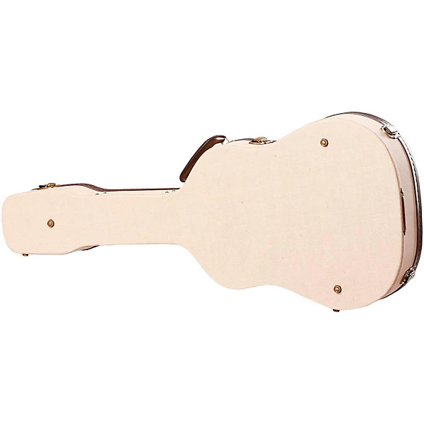 GW JM DREAD Journeyman Burlap Dreadnought Acoustic Deluxe Wood Case Beige