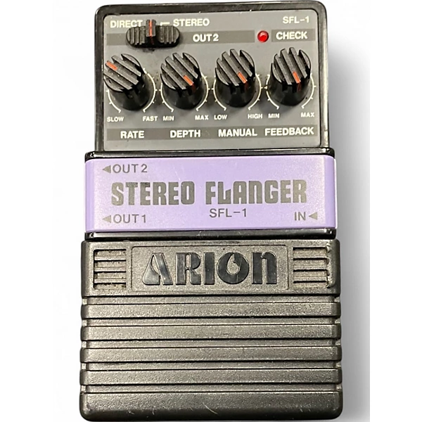 Used Arion SFL1 Stereo Flanger Effect Pedal