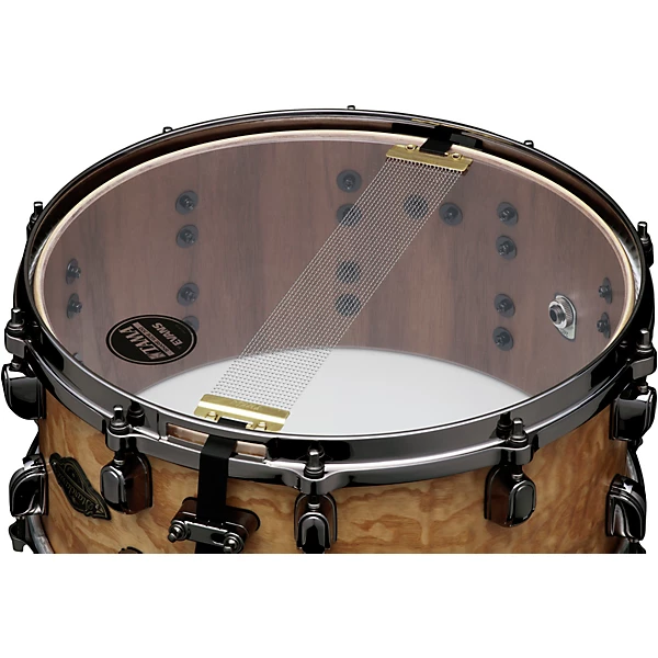 Starclassic Walnut Birch Snare Drum With Black Nickel Hardware