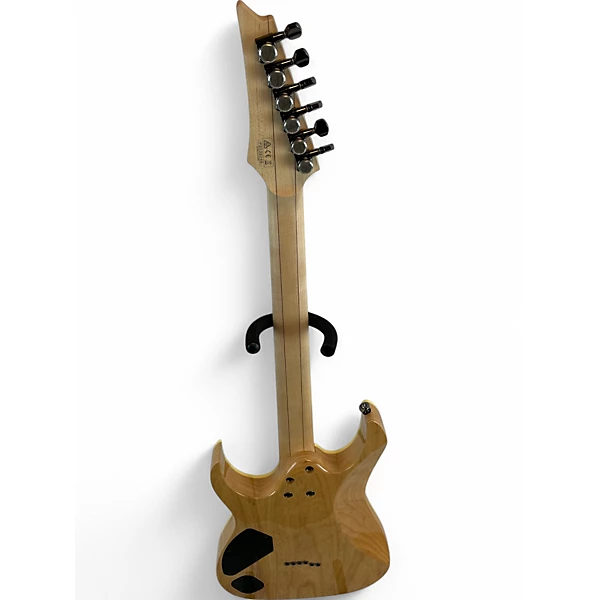 Used Ibanez RG652ahmfx NEBULA GREEN BURST Solid Body Electric Guitar