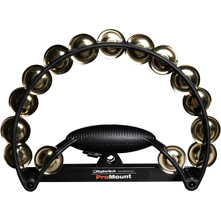 Rhythm Tech Pro Tambourine Black/Brass Jingles