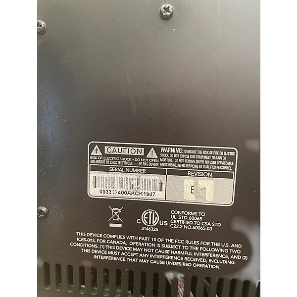 Mackie Used Mackie TH15A Powered Speaker