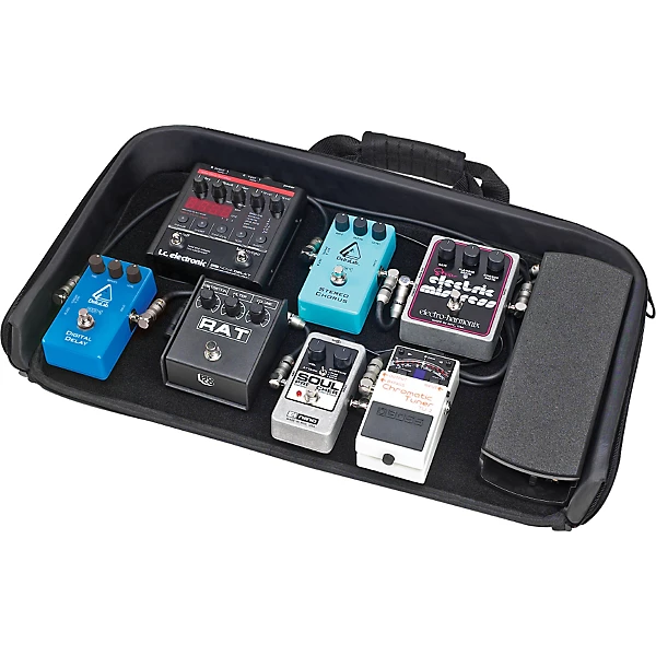 Road Runner Pedalboard All In 1 Gig Bag Black