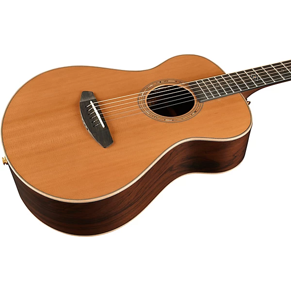 Premier Companion Red Cedar Brazilian Limited Edition Acoustic Electric Guitar Natural