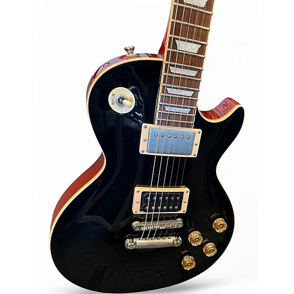 Edwards Used 2006 Edwards E LP 92 Black Solid Body Electric Guitar.gc