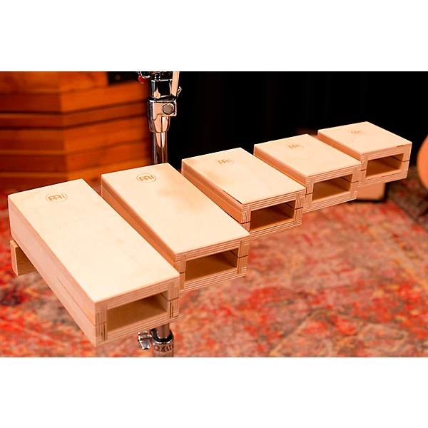 MEINL Wood Temple Block Set