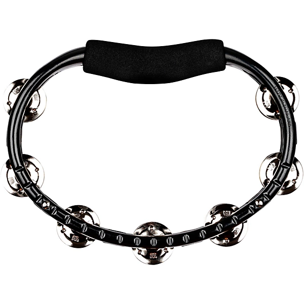 MEINL Hand Tambourine Black Steel