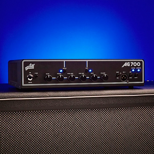 AG 700 V2 700W Bass Amp Head Black
