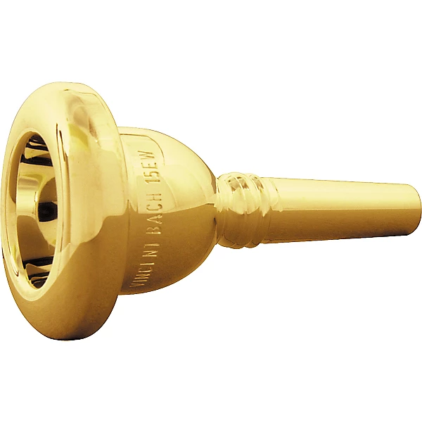 Bach Standard Series Small Shank Trombone Mouthpiece in Gold Level 2 22C