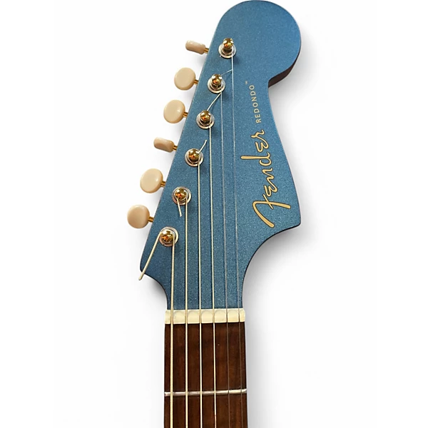 Fender Used Fender Redondo Cosmic Turqouise Acoustic Electric Guitar.gc