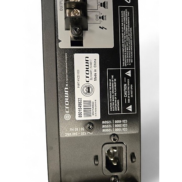 Phonic Used Phonic XP 3000 Power Amp.gc