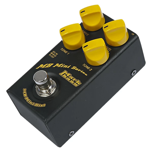 Markbass MB Mini Dist Compact Bass Distortion Effects Pedal Level 1 H88909004000000.gc