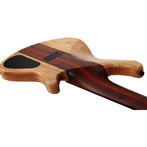 Schecter Guitar Research Charles Berthoud CB 6 Left Handed 6 String Electric Bass Natural Satin