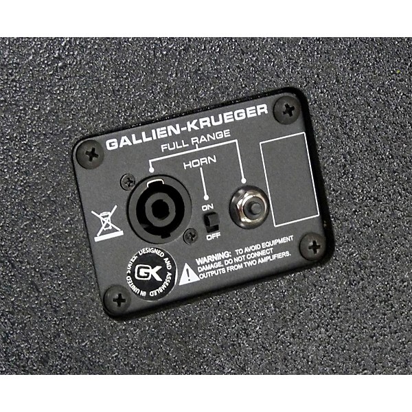 Gallien Krueger CX210 400W 2x10 Bass Speaker Cabinet