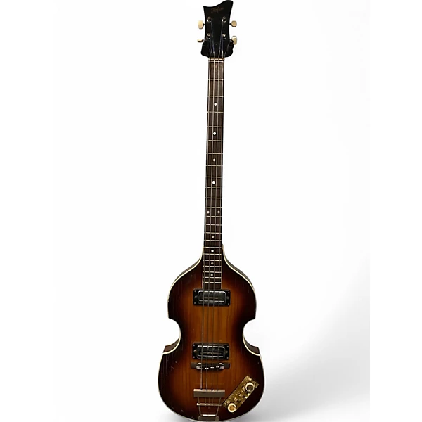Vintage 1968 Hofner 500/1 Violin Sunburst Electric Bass Guitar