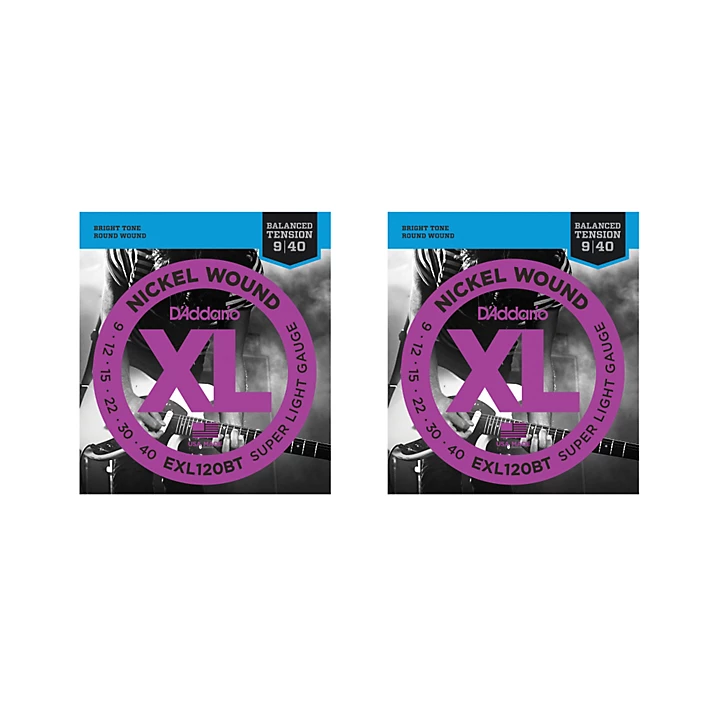 EXL120BT Balanced Tension X Lite Electric Guitar Strings 2 Pack