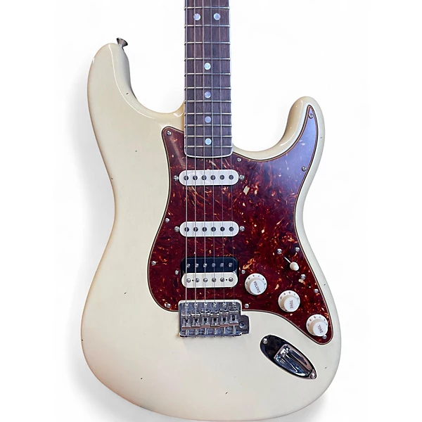 Used 2023 Fender Stratocaster Custom Shop Limited Edition '67 HSS Journeyman Relic Vintage White Solid Body Electric Guitar
