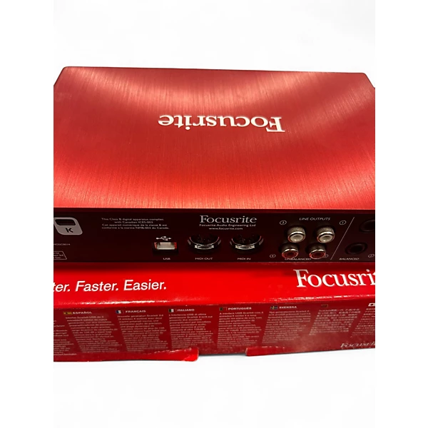 Focusrite Used Focusrite Scarlett 2i4 Gen 2 Audio Interface