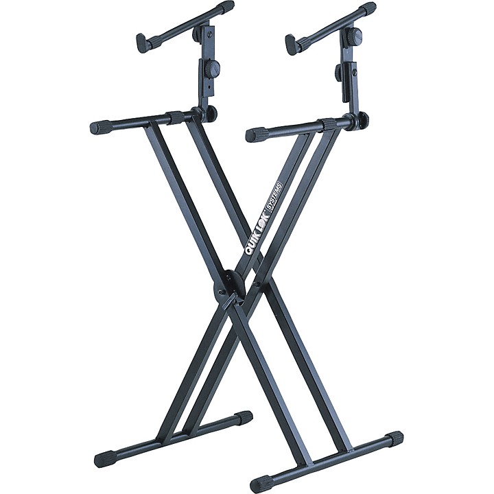 Two Tier Heavy Duty X Keyboard Stand