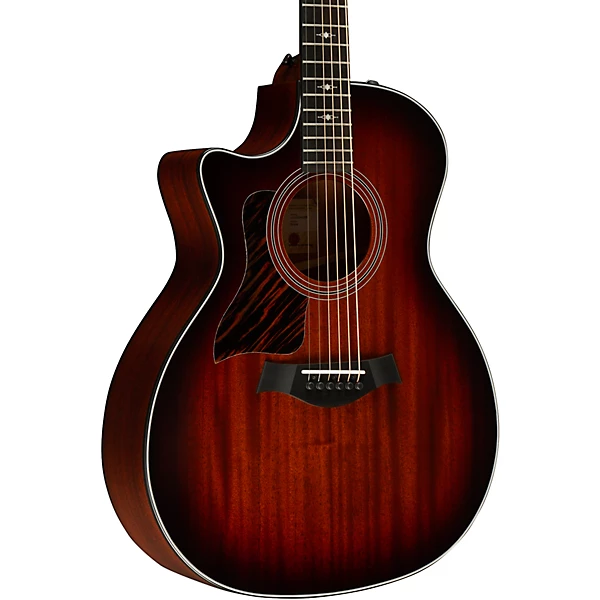 Taylor 324ce Left Handed Grand Auditorium Acoustic Electric Guitar Shaded Edge Burst