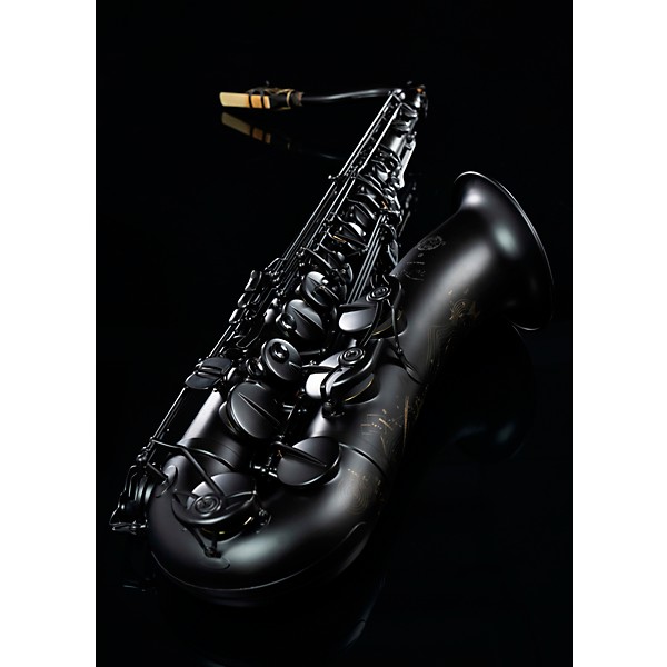 Supreme Limited Edition Bb Tenor Saxophone Matte Black Black Matte Keys