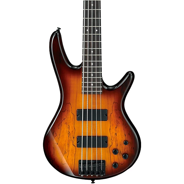 Ibanez GSR205SM 5 String Electric Bass Brown Burst Rosewood fretboard