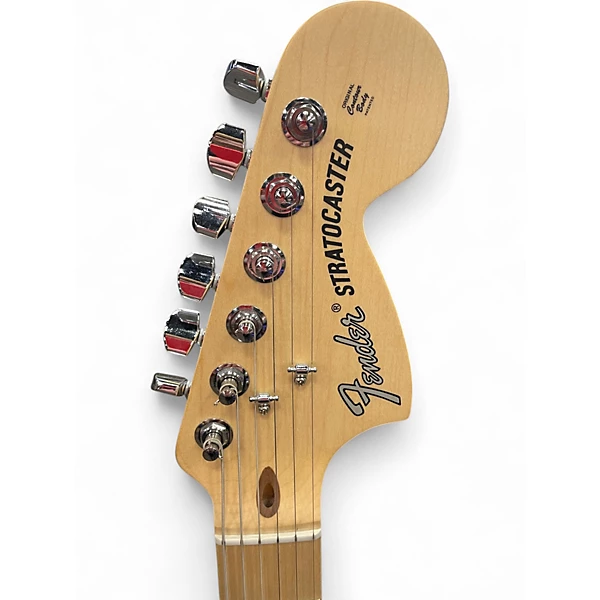 Fender Used 2019 Fender LIMITED EDITION AMERICAN PERFORMER STRATOCASTER Olympic White Solid Body Electric Guitar.gc