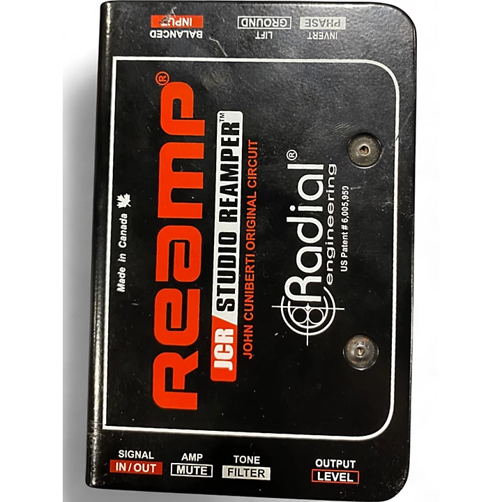 Radial Engineering Used Radial Engineering JCR Studio Reamper Audio Converter