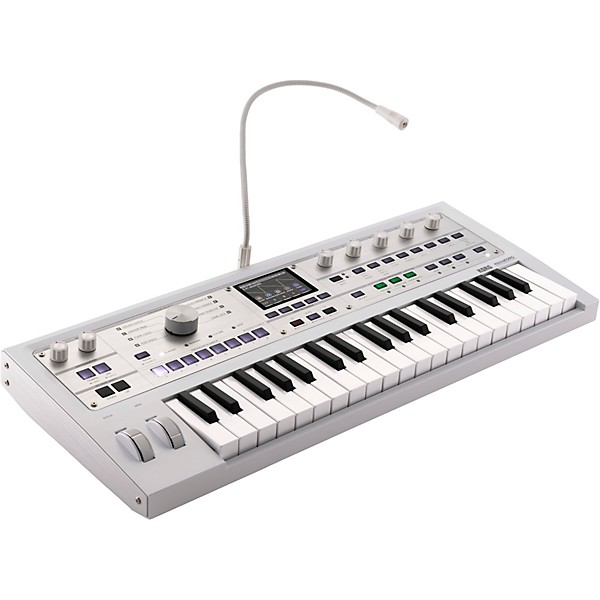 microKORG 2 Keyboard Synthesizer Vocoder Limited Edition White
