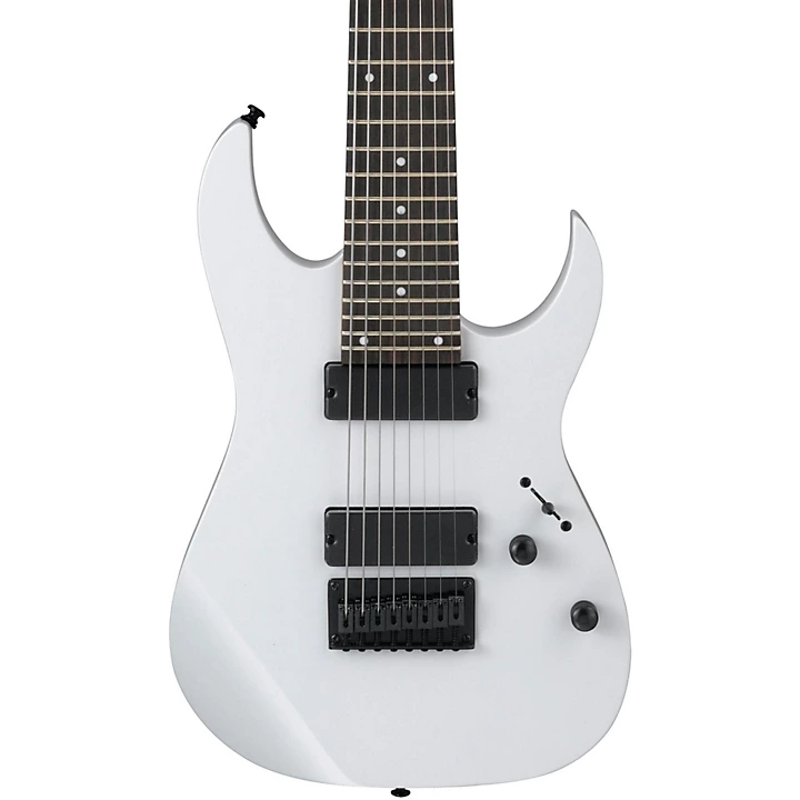 RG8 8 String Electric Guitar White