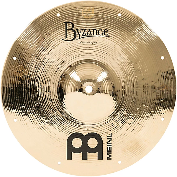 MEINL Byzance Fast Hi Hat Brilliant Cymbals 13 in.