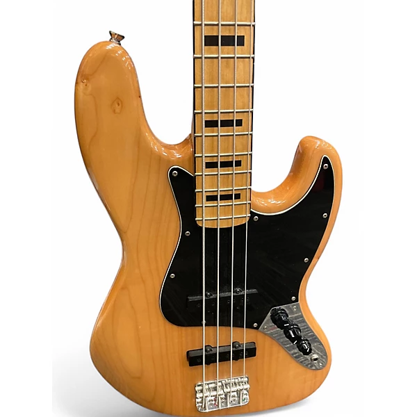 Squier Used Squier Classic Vibe 70s Jazz Bass Natural Electric Bass Guitar