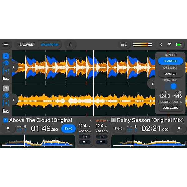 OMNIS DUO Wireless Portable all in one DJ system Blue