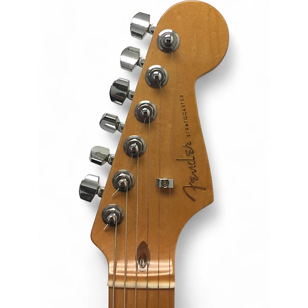 Used Fender American Ultra Stratocaster Blue Solid Body Electric Guitar