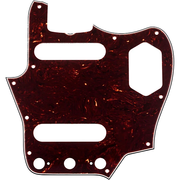 65 Jaguar Pickguard 4 Ply Brown Shell