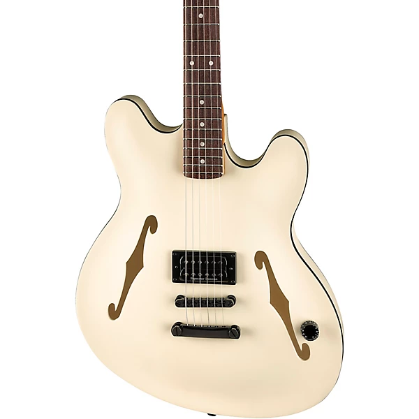 Tom DeLonge Starcaster Electric Guitar Satin Olympic White