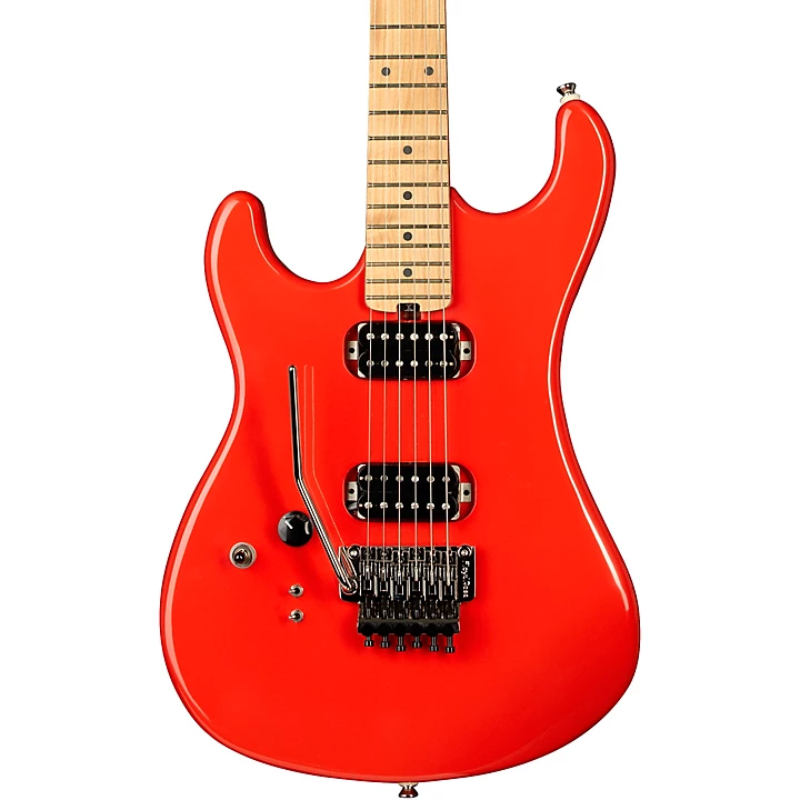 Kramer 84 HH Left Handed Electric Guitar Radiant Red