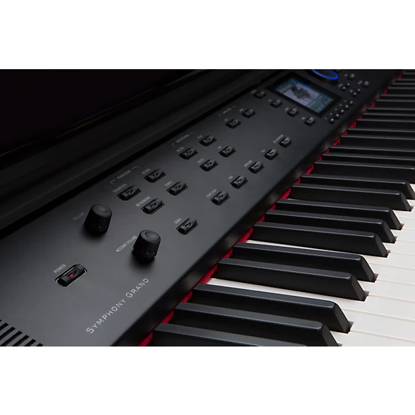 Symphony Grand Digital Piano with Bench Ebony Polish