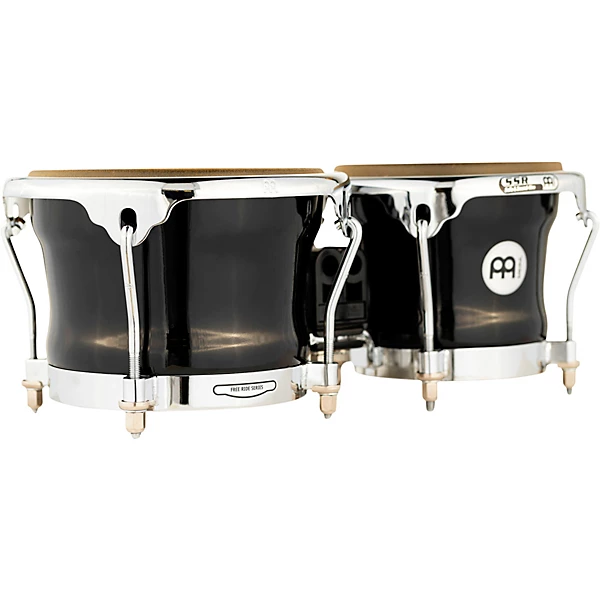 MEINL Free Ride Series FFB400 Fiberglass Series Bongos 8.5 x 7 in. Black