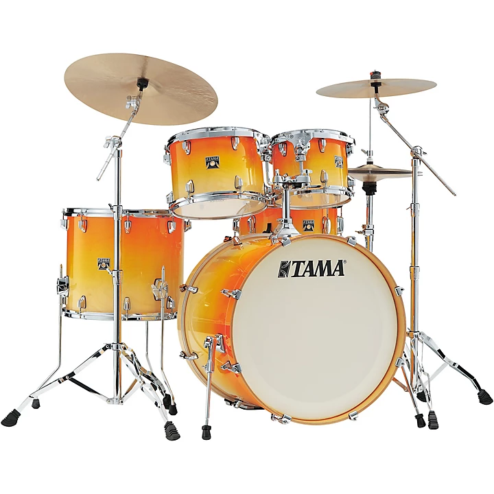 Superstar Classic 5 Piece Shell Pack With 22 Bass Drum California Sunset Fade