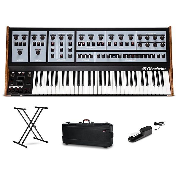 OB X8 8 Voice Polyphonic Analog Synthesizer Stage Bundle