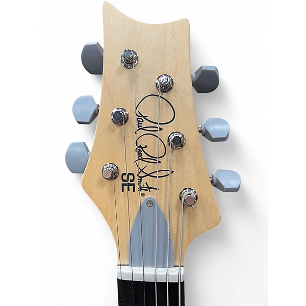 Used PRS SE Silver Sky Grey Solid Body Electric Guitar