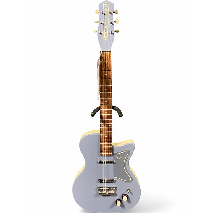 Danelectro Used Danelectro 56 U2 BLUE SUEDE Solid Body Electric Guitar.gc