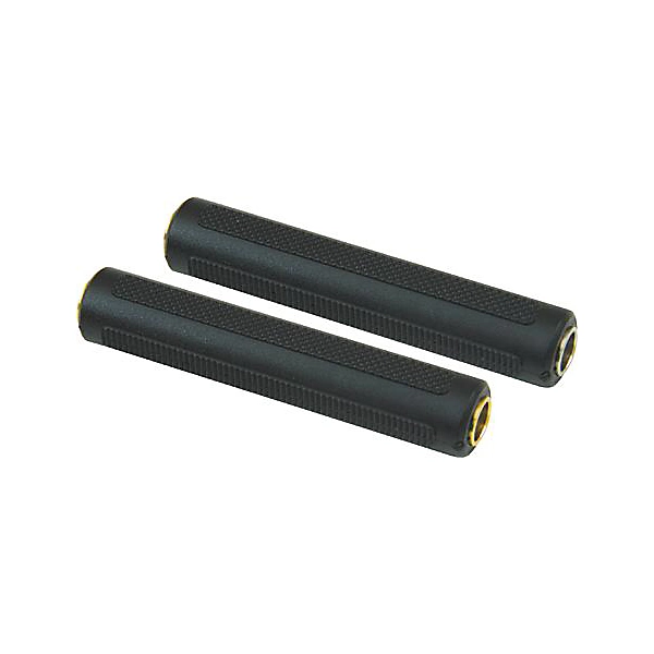 1 4inch Female to 1 4inch Female Stereo Adapter Nickel