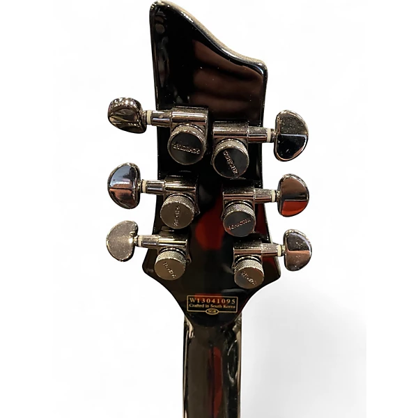 Used Schecter Guitar Research Hellraiser C1 Hybrid Black Solid Body Electric Guitar