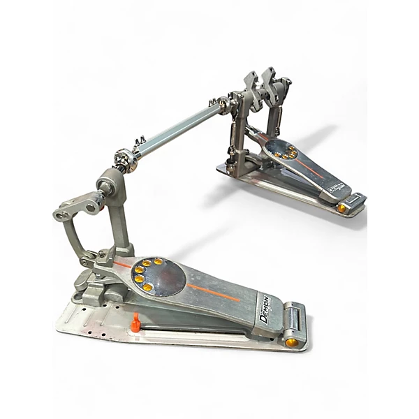 Pearl Used Pearl P3002D Demon Drive Eliminator Double Kick Pedal Double Bass Drum Pedal.gc