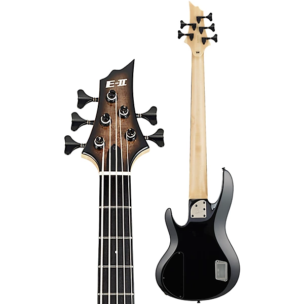 ESP E II BTL 5 Electric Bass Transparent Black Sunburst