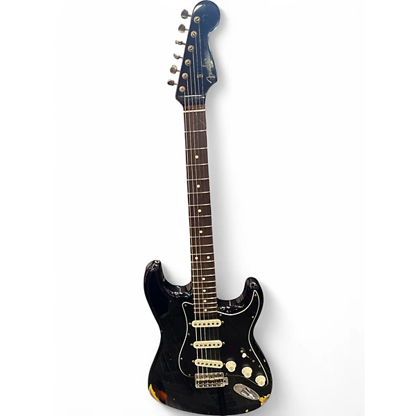 Fender Used Fender CUSTOM LTDDUAL MAGII RELIC BLACK Solid Body Electric Guitar.gc